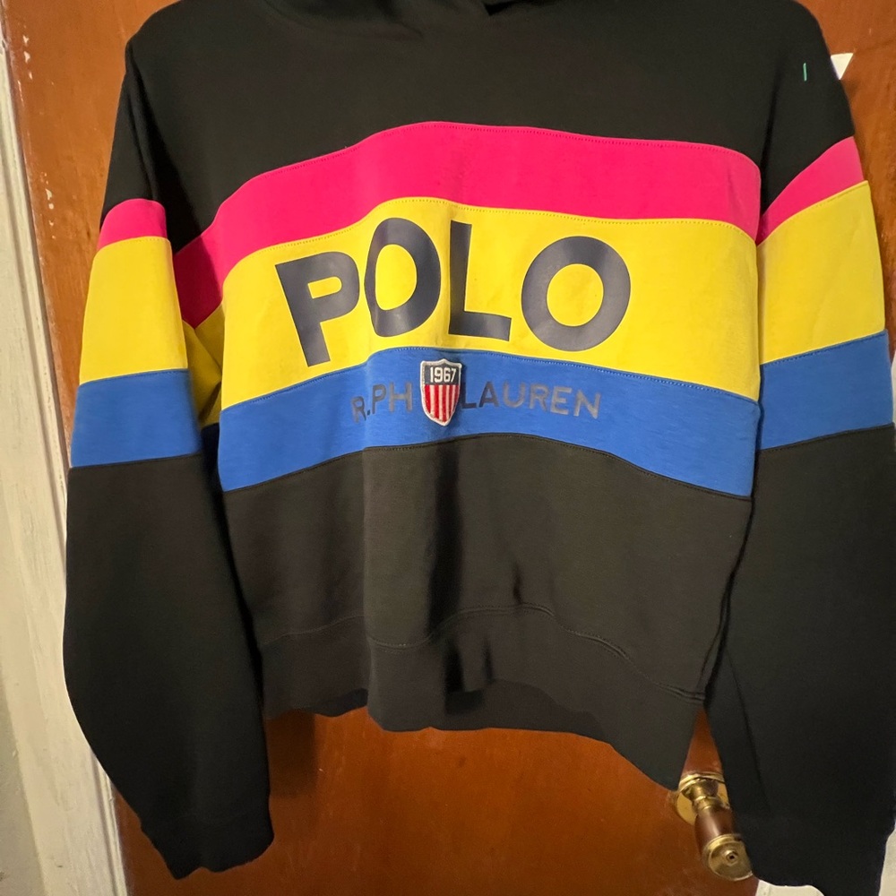 Polo by Ralph Lauren Multicolor Zip Up Sweater